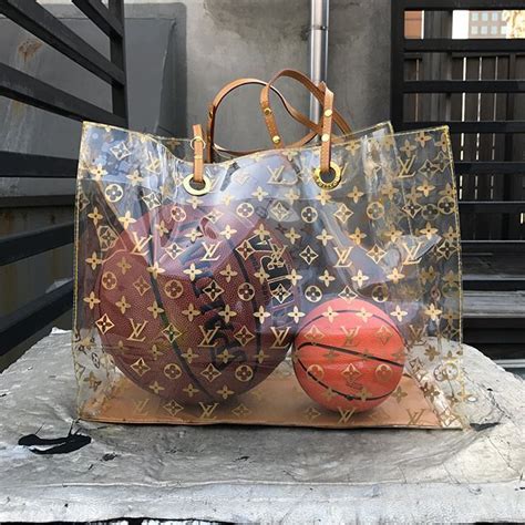 plastic cover for louis vuitton shopping bag|louis vuitton clear tote bag.